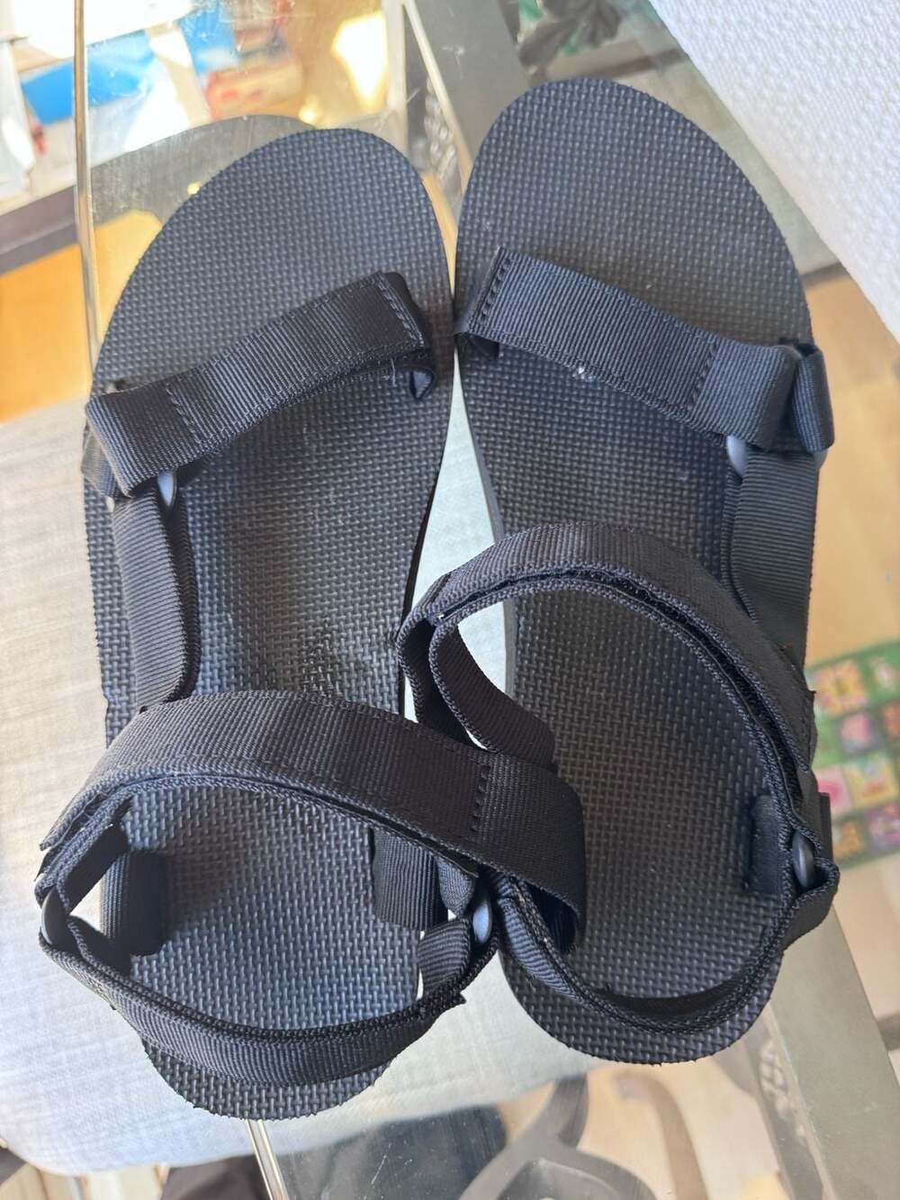 Teva Original Universal Urban Sandals in Black